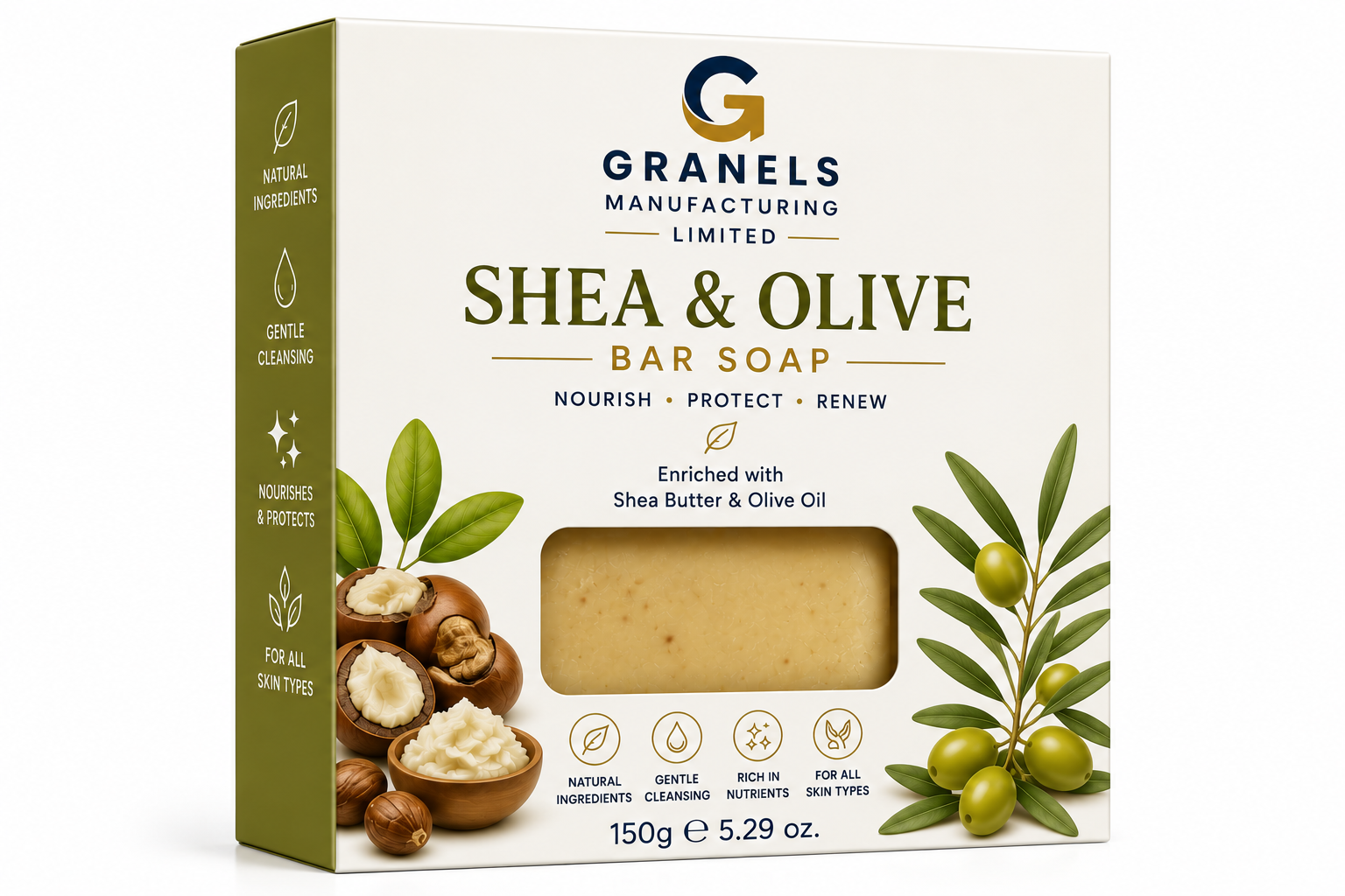 Shea & Olive Bar Soap