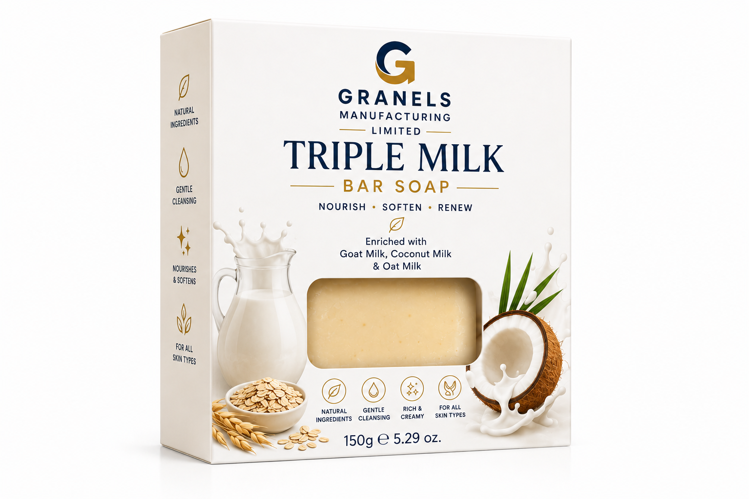 Bar Soaps manufactured by Granels